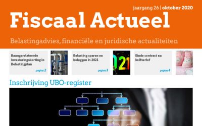 Fiscaal Actueel Oktober 2020