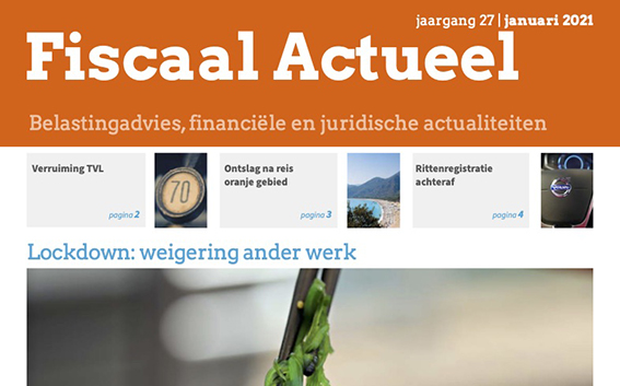 Fiscaal Actueel April 2021